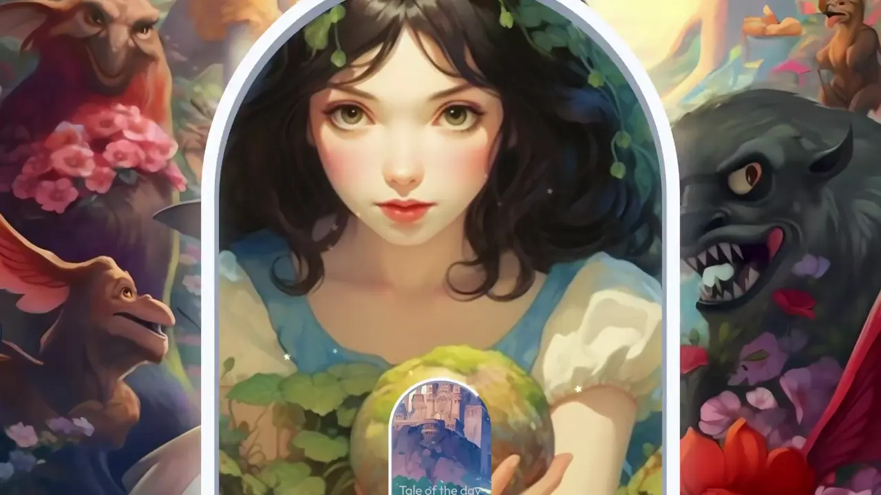 StoryScape Apple Vision Pro fairy-tale app