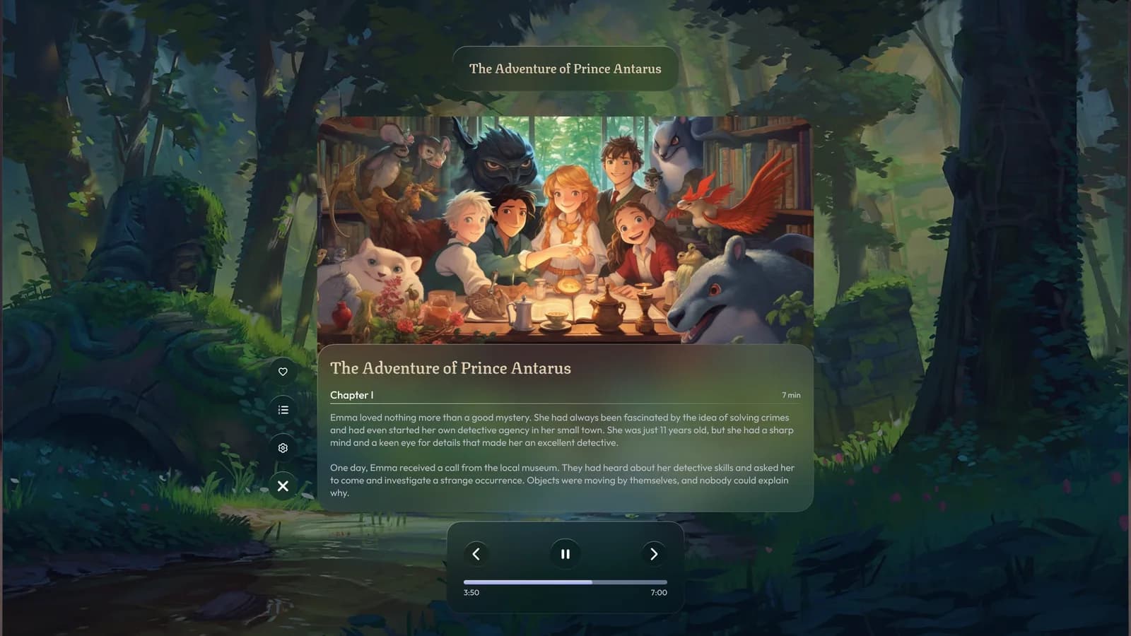 StoryScape AVP — interface still 4