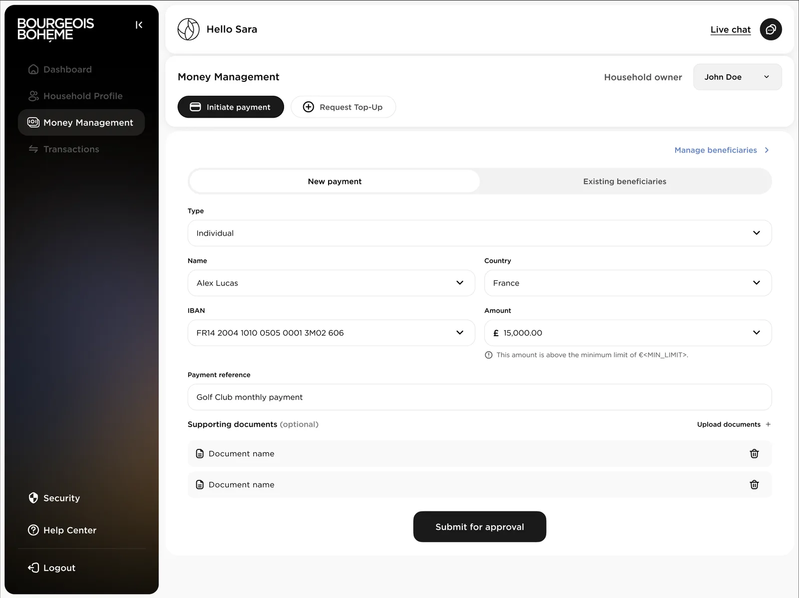 BOBO Famex — interface still 5