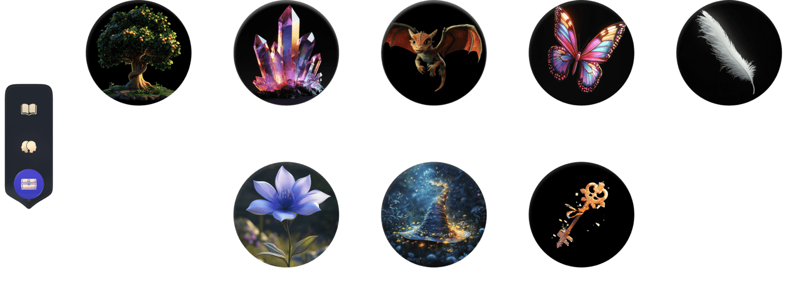 Rewards and progression screen